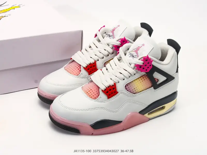 Nike Баскетбольные кроссовки Ретро Средний верх Воздушная подушка JA1135-100 #33753934043027